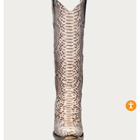 Genuine Snakeskin Leather Western Boots - Picture 4 of 6